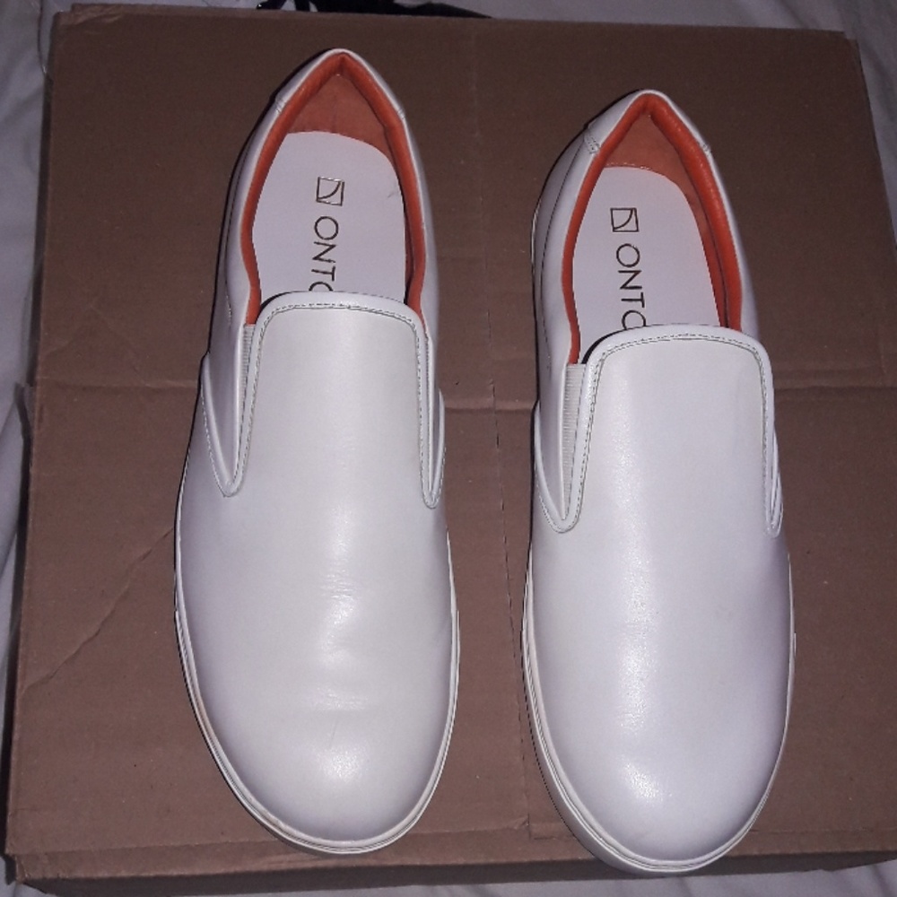 Onto white sneakers size 10